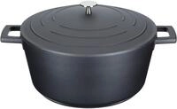 MasterClass Kasserolle MasterClass, Aluminiumguss, 5 Liter, rund, ultraleicht,