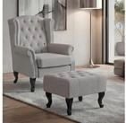MCW Relaxsessel Chesterfield Oxford-S, Dekorativer Nietenbesatz,...