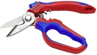 Knipex Kabelschere KNIPEX 95 05 20 SB Gewinkelte Elektrikerschere mit