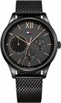 Tommy Hilfiger Multifunktionsuhr DAMON 1791420, Quarzuhr, Armbanduhr, Herrenuhr,