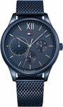 Tommy Hilfiger Multifunktionsuhr DAMON 1791421, Quarzuhr, Armbanduhr, Herrenuhr,