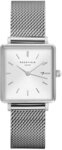 ROSEFIELD Quarzuhr ROSEFIELD Damenuhr Boxy 24mm Silberfarben
