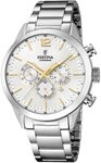 Festina Quarzuhr Festina Herren Uhr F20343/1 Edelstahl, (Chronograph), Herren