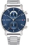 Tommy Hilfiger Multifunktionsuhr KANE 1710401, Quarzuhr, Armbanduhr, Herrenuhr,