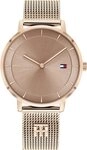 Tommy Hilfiger Quarzuhr TEA 1782287, Armbanduhr, Damenuhr, Edelstahlarmband