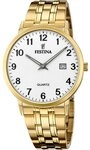 Festina Quarzuhr Festina F20513/1 Klassik Herrenuhr 41mm 5ATM Festina F20513/1