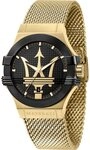MASERATI Quarzuhr Maserati R8853108006 Potenza Herrenuhr 42mm 10ATM Maserati