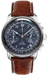 ZEPPELIN Chronograph LZ 126 Los Angeles 7614-3, Armbanduhr, Quarzuhr, Herrenuhr,