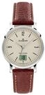 Dugena Funkuhr Dugena Damen-Uhr Mondo Funk Quarz Leder-Armband Braun 4460849