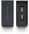 Daniel Wellington Quarzuhr QUADRO PRESSED MELROSE, (1-tlg), Quarz Analog