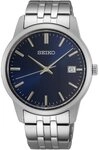 Seiko Quarzuhr Herren-Blau