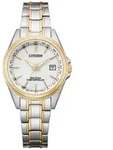 Citizen Funkuhr EC1186-85A, Armbanduhr, Damenuhr, Solar, Edelstahlarmband,