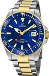 JAGUAR Quarzuhr Jaguar Herrenuhr Edelstahl silber gold, (Analoguhr), Herren