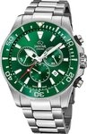 JAGUAR Quarzuhr Jaguar Herrenuhr Edelstahl silber Jaguar, (Chronograph), Herren