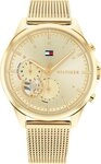 Tommy Hilfiger Multifunktionsuhr QUINN 1782417, Quarzuhr, Armbanduhr, Damenuhr,