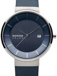 Bering Quarzuhr Bering 14639-307 Solaruhr Herrenuhr 39mm 5ATM Bering 14639-307