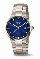 Boccia Solaruhr Boccia Herrenarmbanduhr Solar 3652-02 Titan, (1-tlg)