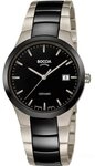 Boccia Quarzuhr Boccia Herrenuhr 3639-01 Keramik schwarz, (1-tlg)