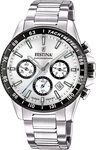 Festina Chronograph F20560-1 Silbern Edelstahlband 45 mm