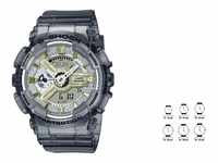 CASIO Quarzuhr Casio Armbanduhr Uhr für Kleinkinder GMA-S110GS-8AER Harz