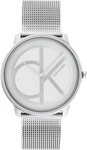 Calvin Klein Quarzuhr CK ICONIC 40 mm 25200027, Armbanduhr, Damenuhr, Herrenuhr,