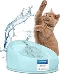 Lucky-Kitty Trinkbrunnen 1,5L Trinknapf f&uuml;r Katzen aus Keramik mit Pumpe f&uuml;r
