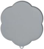 Catit Napfunterlage Silikonmatte Blume grau