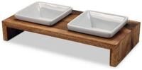 Wolters Napf Meshidai True Doppelnapf braun 18,5 cm