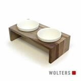 Wolters Napf-Set Gohan Doppelnapf grau