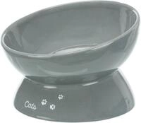 TRIXIE Napf Keramiknapf XXL - grau - 0,35 l/&oslash; 17 cm