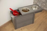 Kerbl Futterstation ECO-Futter- und Trinkbar 2 x 1200 ml 80529