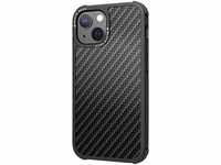 Black Rock Handyhülle Black Rock Robust Real Carbon Cover Apple iPhone 13 Mini