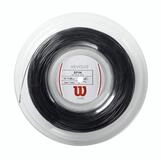 Wilson Tennissaite Revolve (Haltbarkeit+Spin) schwarz 200m Rolle, Saitendicke: 1.30
