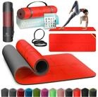 KESSER Yogamatte, Gymnastikmatte + Tragegurt rutschfest TPE Yogamatte gepolstert