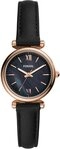 Fossil Quarzuhr CARLIE MINI ES4700, Armbanduhr, Damenuhr, Lederarmband