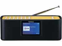 Lenco PDR-045BK mit Bluetooth Digitalradio (DAB) (Digitalradio (DAB)