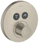 hansgrohe Unterputzarmatur Axor ShowerSelect Thermostat rund f&uuml;r 2 Verbraucher