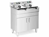 Royal Catering Fritteuse Doppel-Elektro-Fritteuse - 26 L - 10.000 W -...