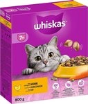 Whiskas WHISKAS&reg; Karton Trocken 7+ mit Huhn 800g, Trockenfutter f&uuml;r: Katze