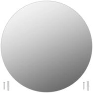 vidaXL Spiegel &Icirc; 50 cm Wandspiegel 50 cm Rund Glas Badezimmer
