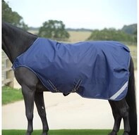 Bucas Pferde-Nierendecke Bucas Walker 50g - Navy/Silver - Nierendecke 135 cm