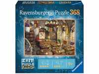 Ravensburger Puzzle EXIT, Kids, In der Zauberschule, 368 Puzzleteile, Made in