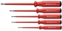 PB Swisstools Schraubendreher, (5 St), Satz VDE Schlitz im Karton Classic