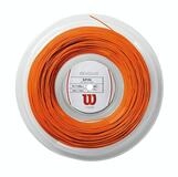 Wilson Tennissaite Revolve (Spin+Haltbarkeit) orange 200m Rolle, Saitendicke: 1.30