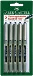 uni-ball Tintenfeinschreiber Tintenroller Uni-Ball eye fine 0,4 mm schwarz VE=5