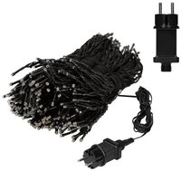ECD Germany LED-Lichterkette Fahnenmast Au&szlig;en Beleuchtung inkl. Heringen und
