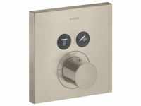 hansgrohe Unterputzarmatur Axor ShowerSelect Thermostat eckig für 2 Verbraucher