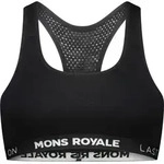 Mons Royale Layershirt Womens Sierra Merino Sports Bra Atmungsaktiver Sport-BH...