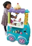 Hasbro Kinder-K&uuml;chenset Play-Doh Kitchen Creations Gro&szlig;er Eiswagen mit 27