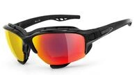 KingKerosin Motorradbrille KK195 Multifunktion, inkl. 3 Paar Wechselgl&auml;ser, viele
